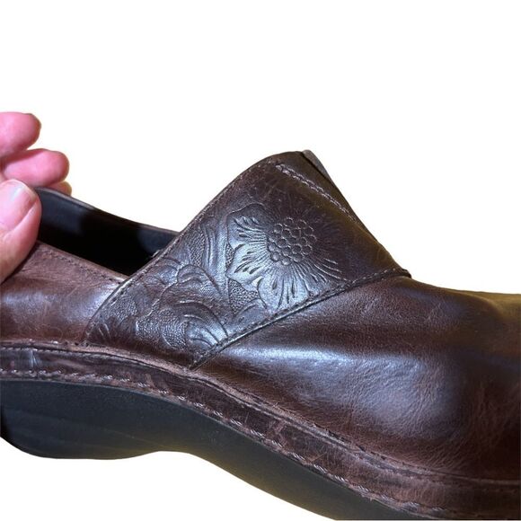 Timberland brown leather clogs sz 8.5 - Picture 2 of 7